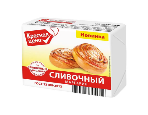 Маргарин Красная цена Сливочный 40% 180 г