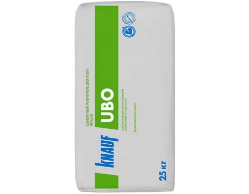 KNAUF Ubo стяжка цементная легкая 25кг