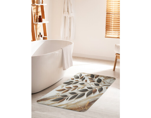 Коврик для ванной туалета душа  JoyArty "Ветки в камне", bath_sd2905_60x100