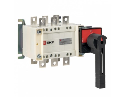 Рубильник-переключатель 160A 3P c рукояткой управления для  установки PowerSwitch EKF
