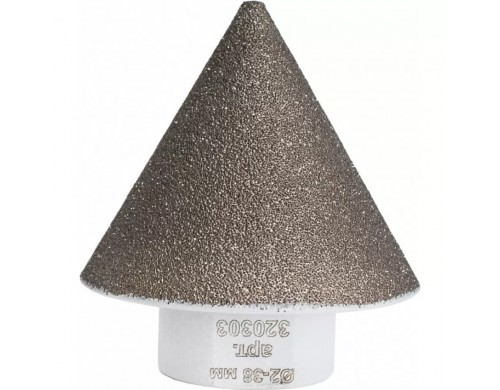 Фреза алмазная конусная Extra Line V-TECH (в.спекание) 2-38x30 мм, М14 Diam 320303
