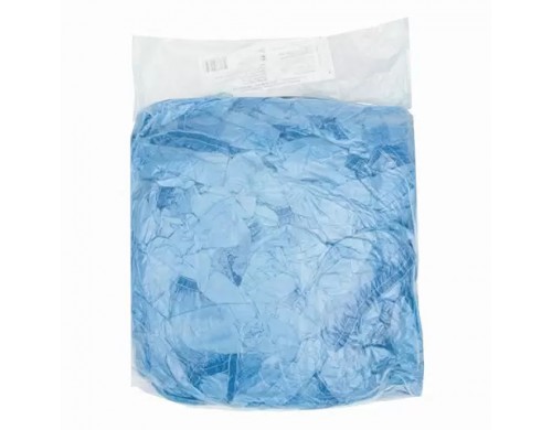 Бахилы одноразовые полиэтиленовые Лайма стандарт 20мкм, 39х14см, 100 шт , 70 уп.