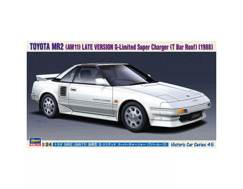 Сборная модель Hasegawa 1/24 Автомобиль Toyota MR2 (AW11) LATE 21145