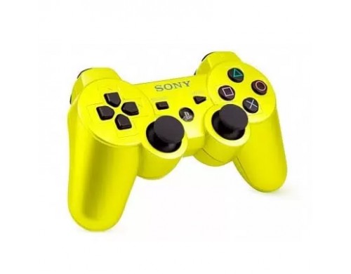 Геймпад NoBrand DualShock 3 для Playstation 3 Yellow (Не оригинал)