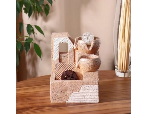 Фонтан Николь грани, 13х20 см (с подсветкой)