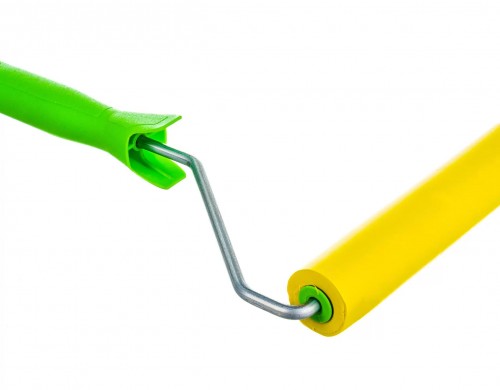 СИБРТЕХ Валик прижимной резиновый с ручкой, 150 мм, D ручки - 6 мм 81033