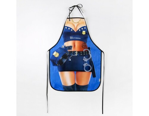 Фартук кухонный Вы арестованы, размер 50х70 см