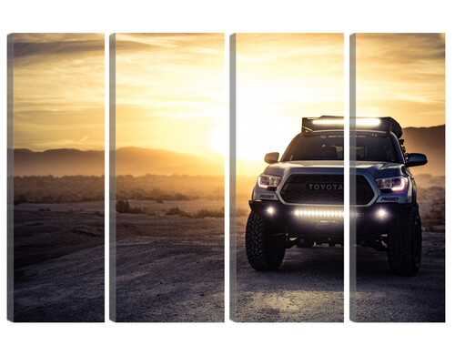Большая модульная картина Toyota tacoma. Автомобиль. PR-1025 119x80см