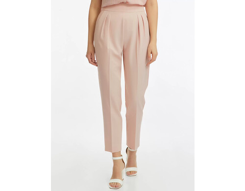 Брюки женские oodji 11704020 розовые 40