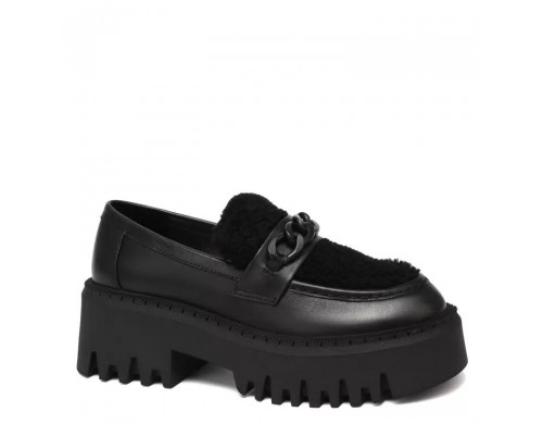 Лоферы женские Tendance LT792SK-502 черные 37 EU