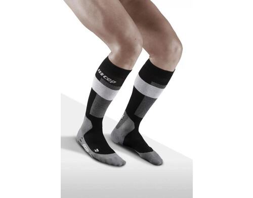Гольфы мужские CEP Compression Merino knee socks черные V