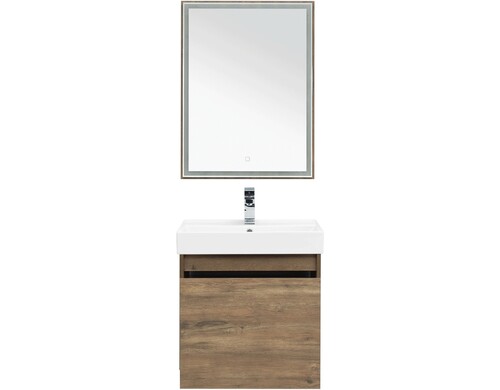 Комплект мебели для ванной Aquanet Nova Lite 60 254215 подвесной Дуб рустикальный