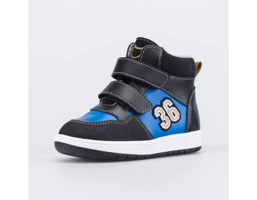 Ботинки Котофей 052160-32 черный-гол 20