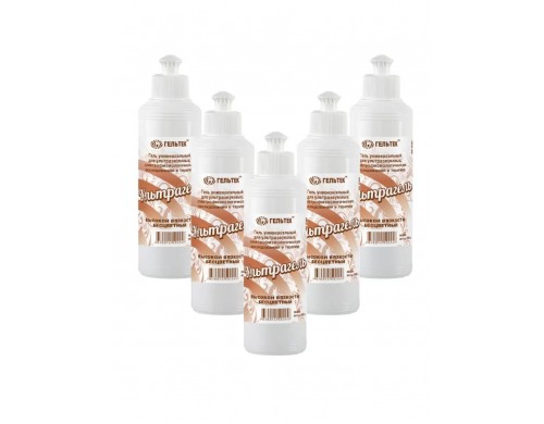 Комплект Ультрагель высокой вязкости 250 мл. с дозатором x 5 шт.