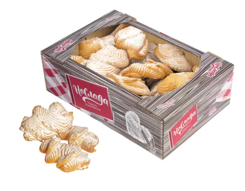 Печенье Наслада Хворост песочный сдобное 800 г