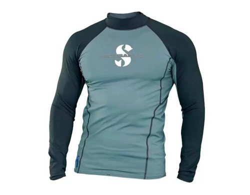 Футболка Scubapro T-Flex Graphite UPF50 с длинным рукавом мужская размер 48 S