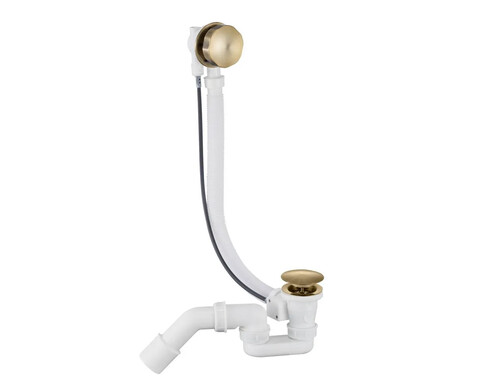 Полуавтоматический сливы-перелив для ванны Grocenberg GB240BR Бронза