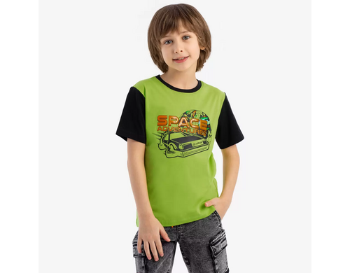 Футболка Kapika LKBCT03, зеленый, 104