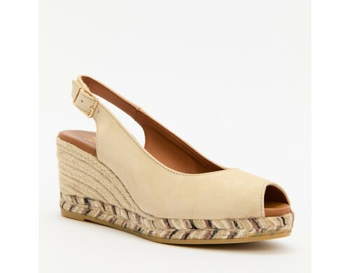 Эспадрильи женские La Maison De L'espadrille RV865 бежевые 36 EU