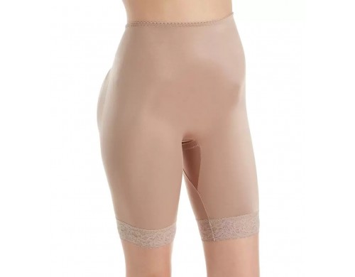 Шелковистые панталоны с эффектом пуш-ап 2X кофейный