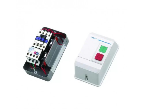 Пускатель электромагнитный в корпусе NQ3-5.5P 9-13А AC 380В IP55 (R) | код 496438 | CHINT