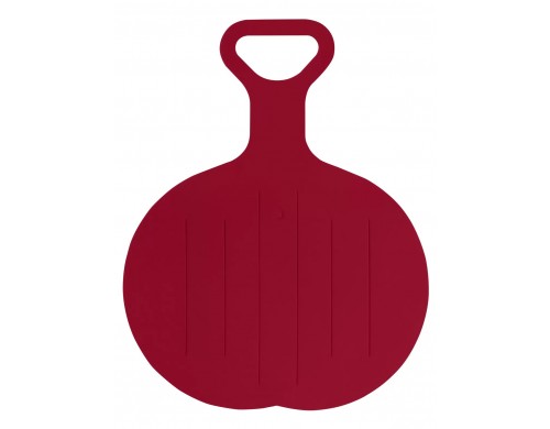 Ледянка Задира-Ленд круглая бордовая ЛКБ