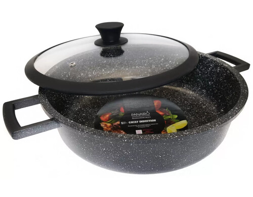 Сотейник Panairo 2,5 л черный