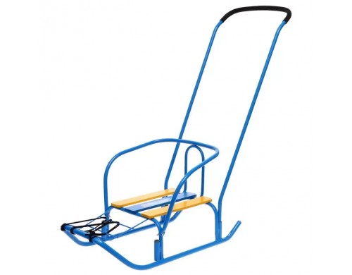 Санки «Ветерок 7», цвет голубой