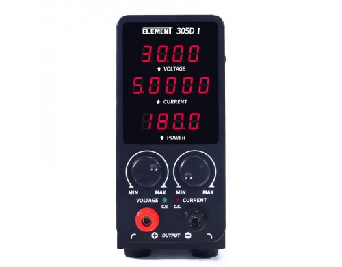 Лабораторный источник питания ELEMENT 305D-I импульсный