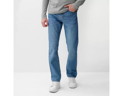 Джинсы мужские MIST прямые синие 44 RU