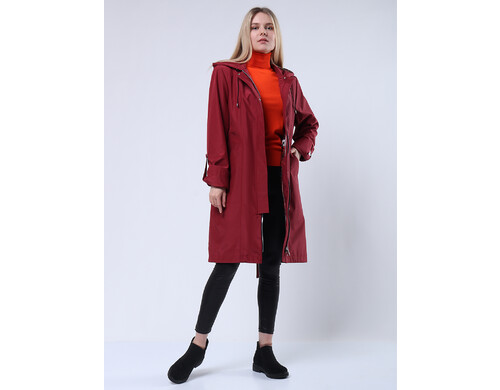 Плащ женский Maritta 25-3006-24 красный 38 EU