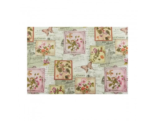 Клеенка столовая на нетканой основе Колорит Мажор 461/3, 1,35 x 20 м