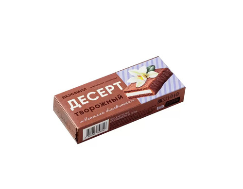 Десерт творожный ВкусВилл Ванилла Бисквитти 40 г