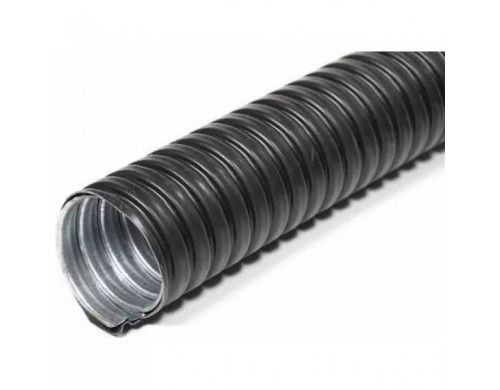 Металлорукав ГОФРОМАТИК в ПВХ-изоляции Р3-ЦПнг 15 (50м/уп) zeta44204