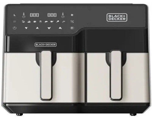 Аэрофритюрница Black+Decker BXAF9000E серебристый; черный