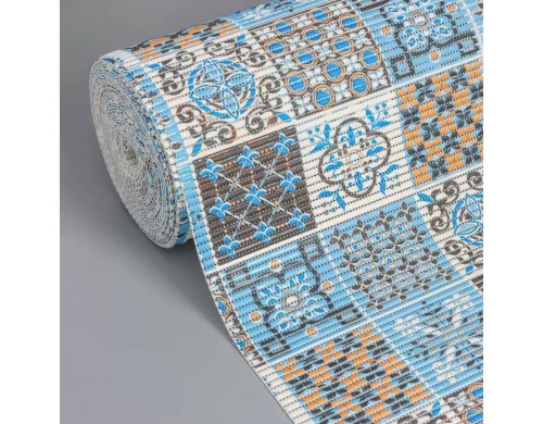 Вилина Коврик для ванной комнаты «Преображение», ширина 80 см, рулон 15 м, цвет оранжево-с