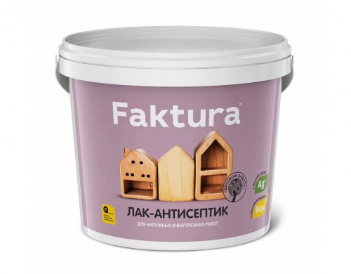 Лак Faktura паркетный, полуматовый, 2,7 л