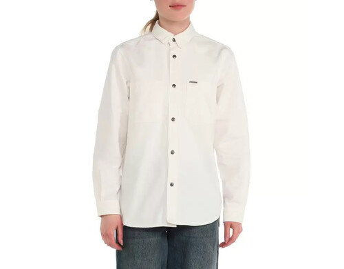 Джинсовая куртка женская Maison David XS-038-1 белая XL