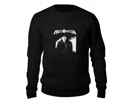 Свитшот унисекс Printio Helloween ( michael kiske ) черный XS