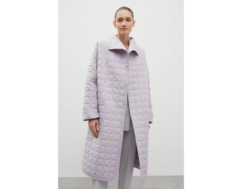 Пальто женское Finn Flare FBD11033 фиолетовое XS