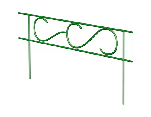 Забор для клумбы (прямой)