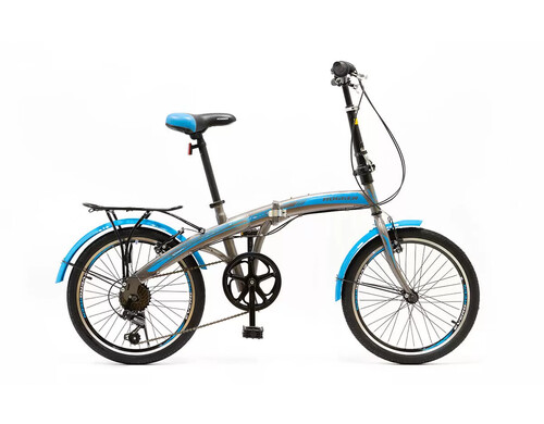 Велосипед Hogger Flex V 2022 One Size серо-голубой