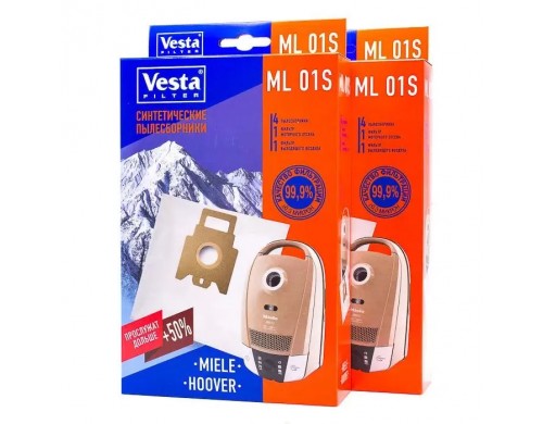 Пылесборник Vesta filter ML01S 2 упак