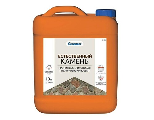 Пропитка C405 ОПТИМИСТ естественный камень 10л OPL019