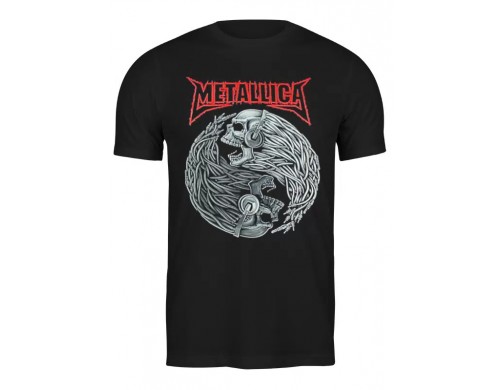 Футболка мужская Printio Metallica черная XL