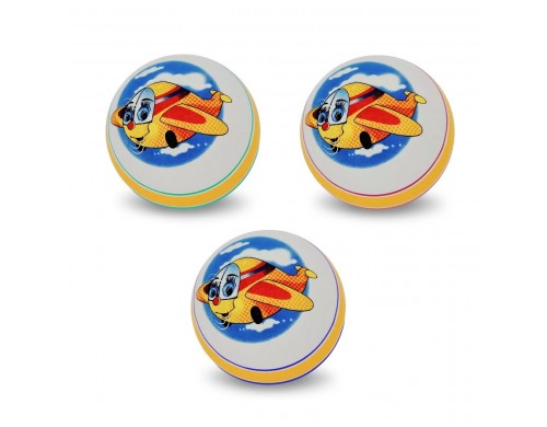 Мяч детский Мячи Чебоксары Самолетик2, 125 мм, 1585662