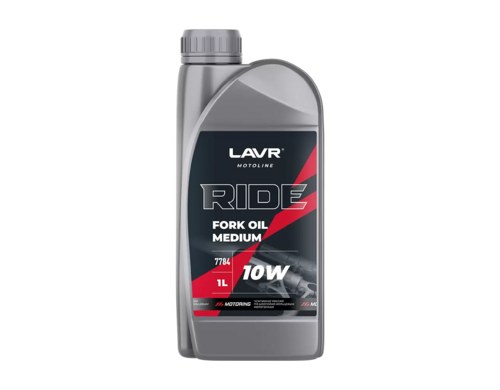 Вилочное масло LAVR Ln7784 RIDE Fork oil 10W MOTO, 1 л