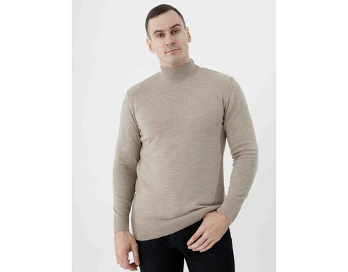 Водолазка мужская DECADE 411 бежевая 50 RU