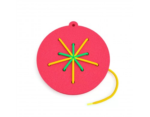 Шнуровка для малышей El`BascoToys Ёлочный шарик, 01-027