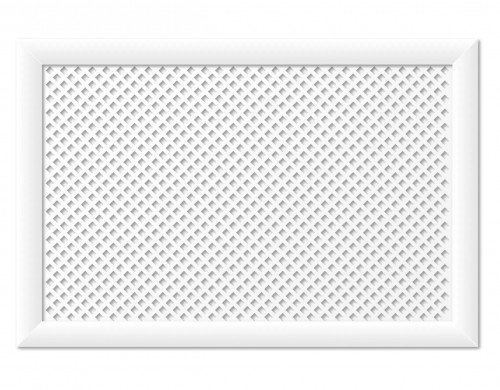 Стильный Дом Экран для радиатора 90х60см Глория белый v546810